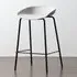 Bar Stool Set of 2 - Grey