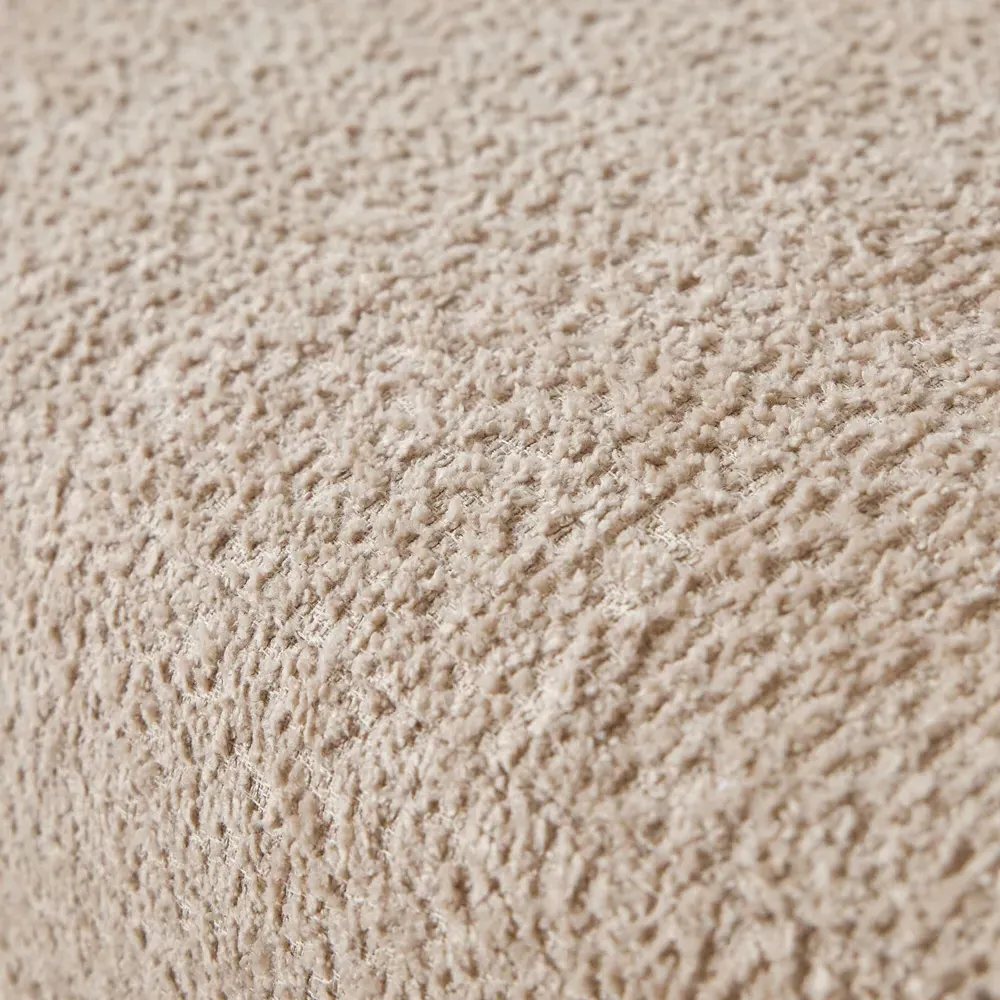 Barrel Accent Chair - Brown, Boucle