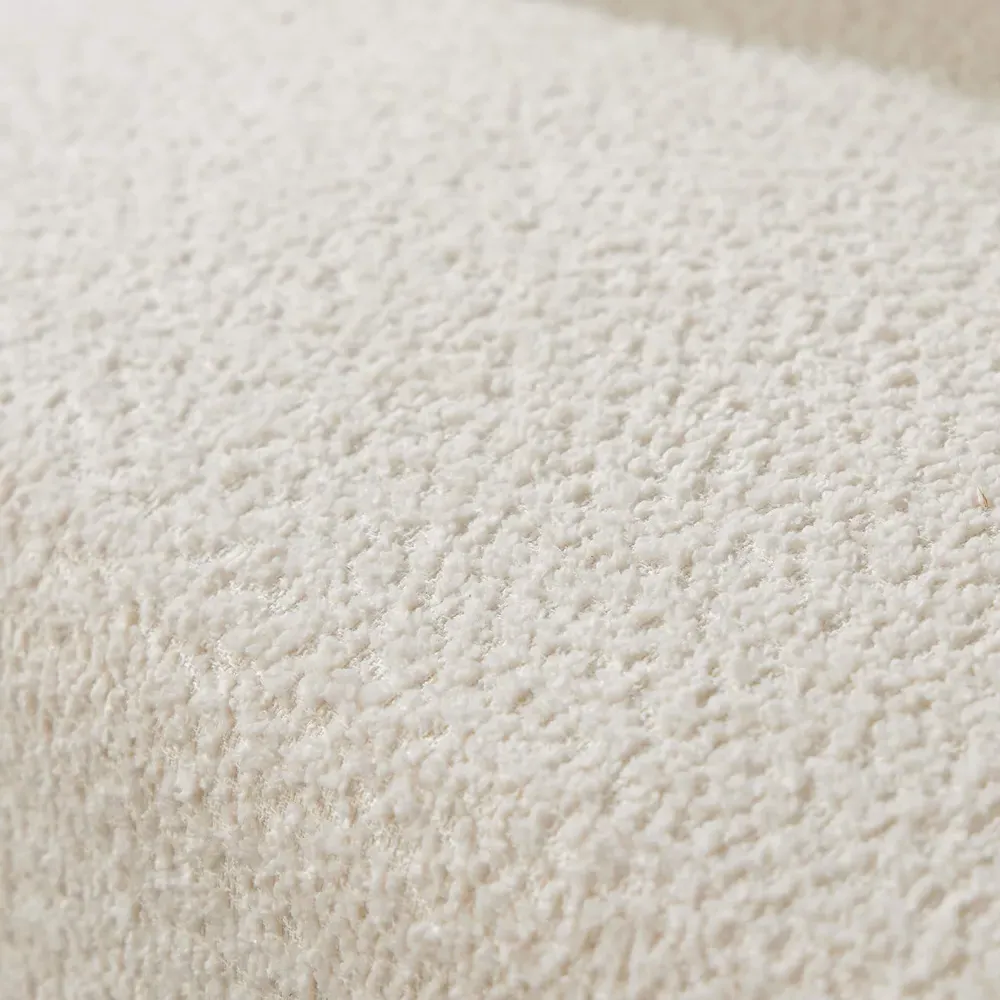 Barrel Accent Chair - Cream, Boucle