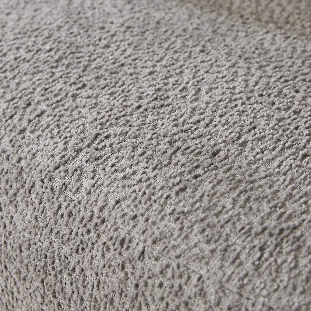 Barrel Accent Chair - Grey, Boucle