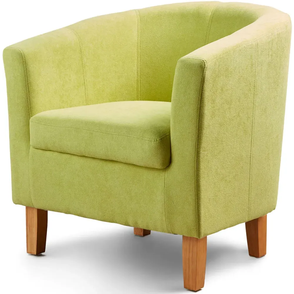 Bedford Padded Tub Chair - Green