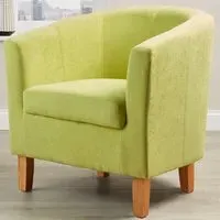 Bedford Padded Tub Chair - Green
