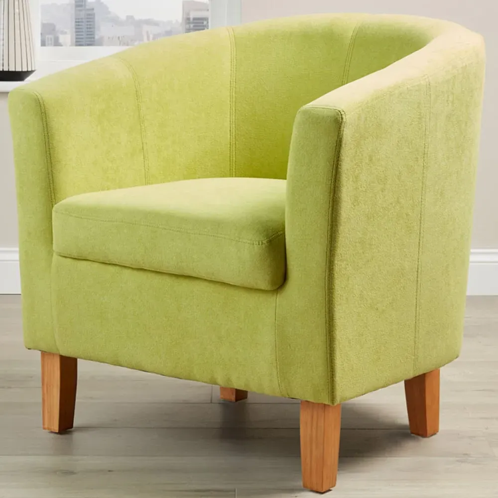 Bedford Padded Tub Chair - Green