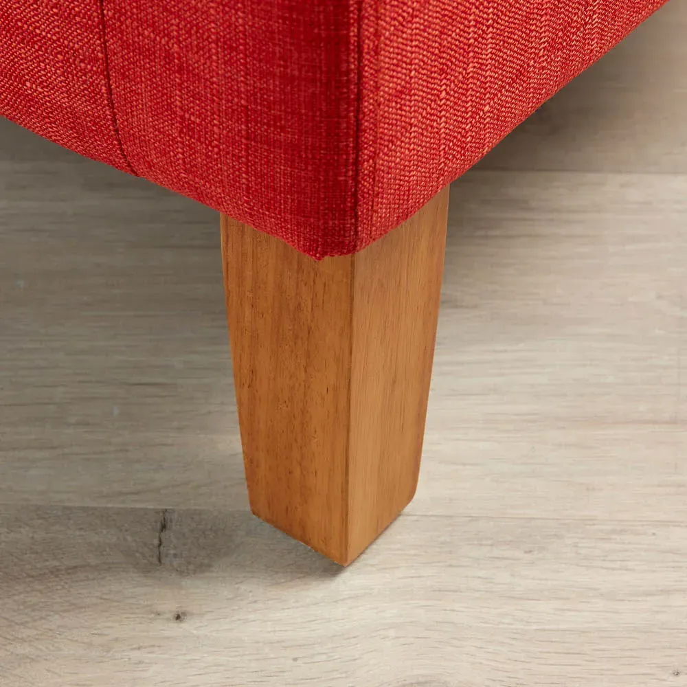 Bedford Padded Tub Chair - Orange