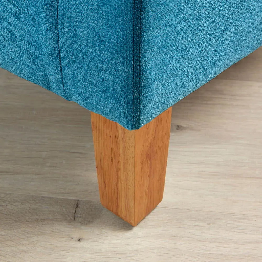 Bedford Padded Tub Chair - Teal