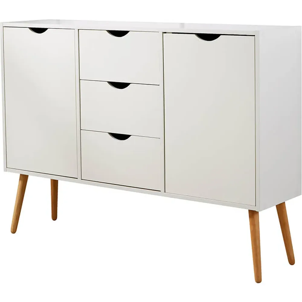 Boden 2 Door 3 Drawer Sideboard - White