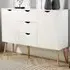 Boden 2 Door 3 Drawer Sideboard - White