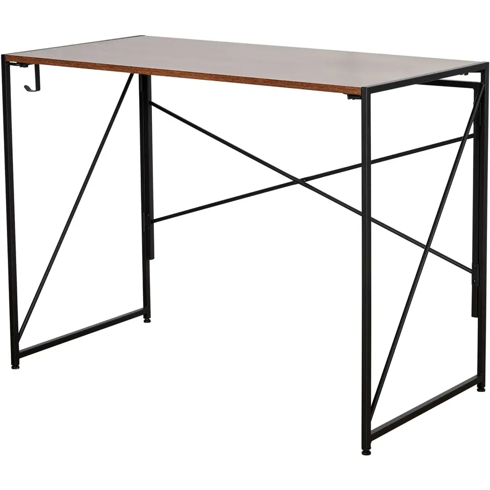 Brampton Folding Desk with Hook - Dark Oak