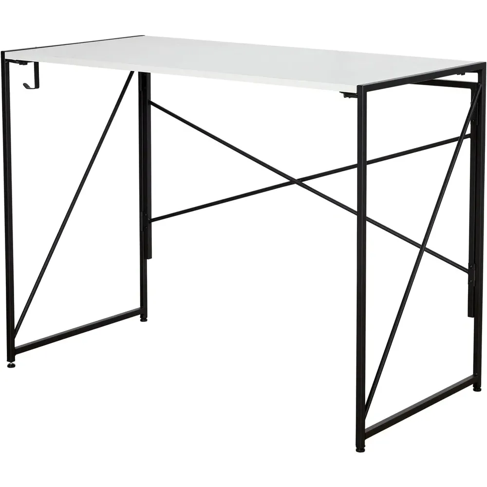 Brampton Folding Desk with Hook - White