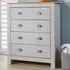 Camden 4 Drawer Chest of Drawers - Grey, Wood