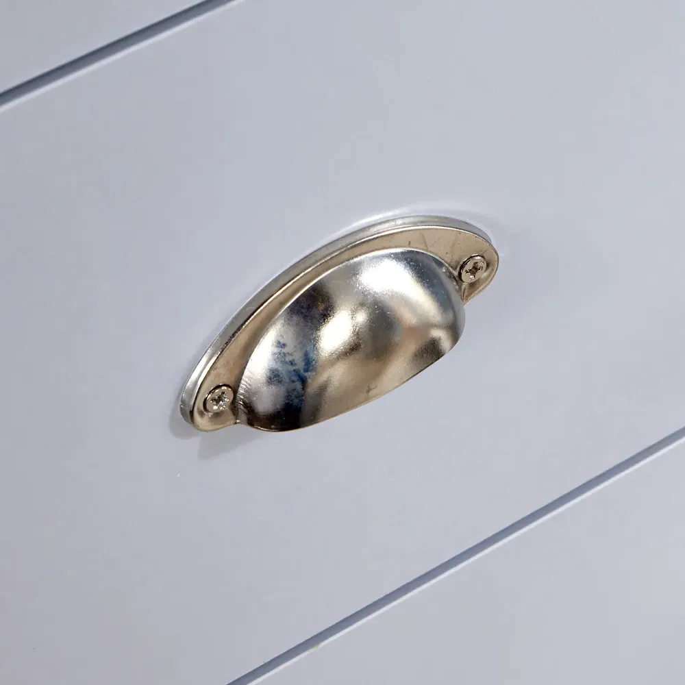 Camden 6 Drawer Chest of Drawers - Grey, Oak