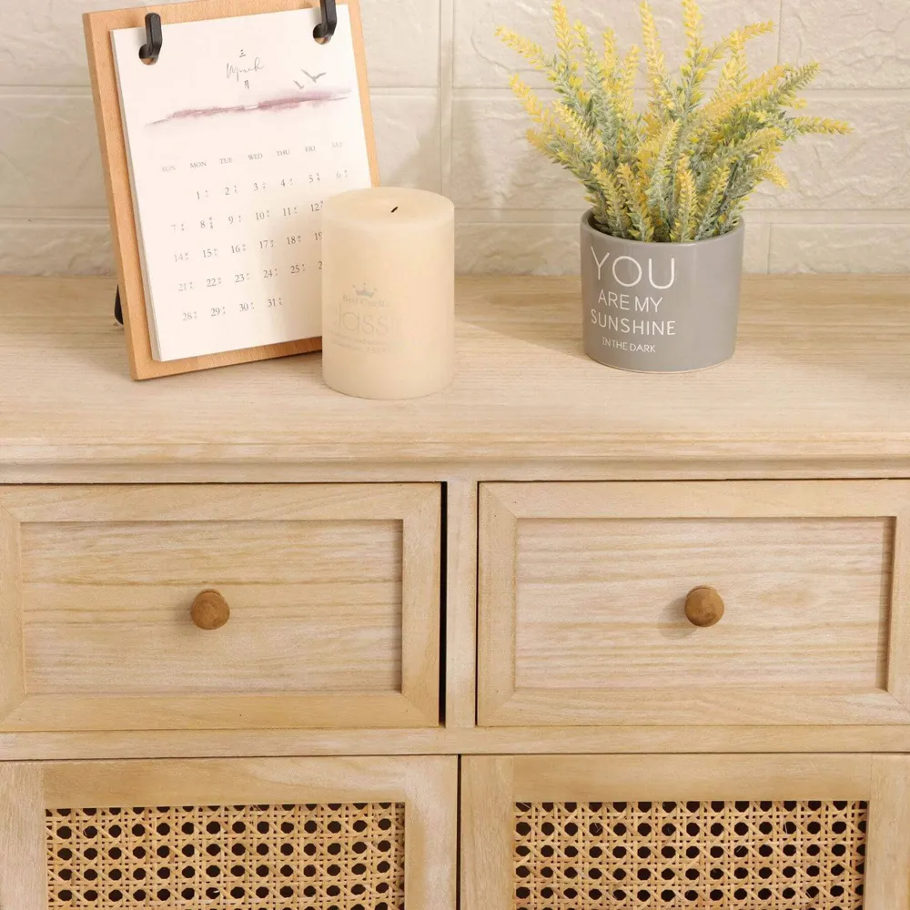 Carnforth 2 Door 2 Drawer Sideboard - Black