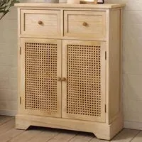 Carnforth 2 Door 2 Drawer Sideboard - Black