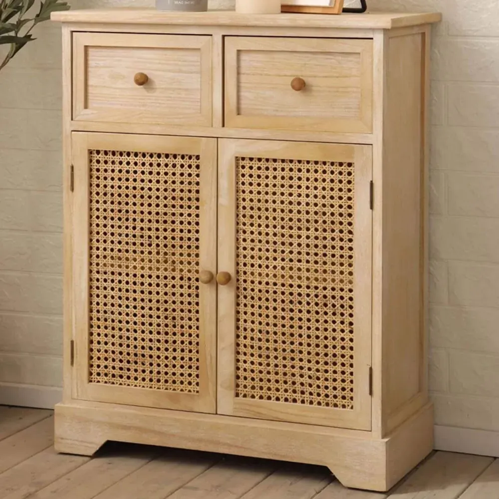 Carnforth 2 Door 2 Drawer Sideboard - Black image