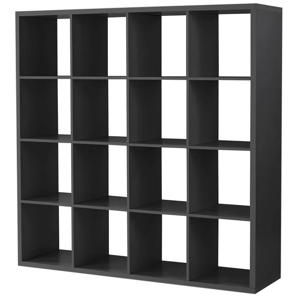 Cube Plus 16 Shelf Storage Unit - Black