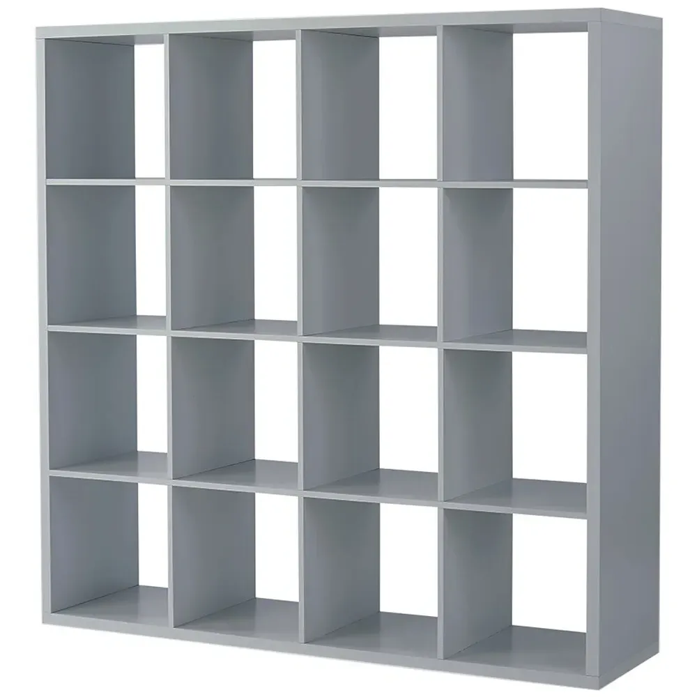 Cube Plus 16 Shelf Storage Unit - Grey
