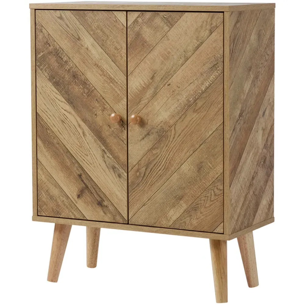 Dallas 2 Door Sideboard - Brown, Natural