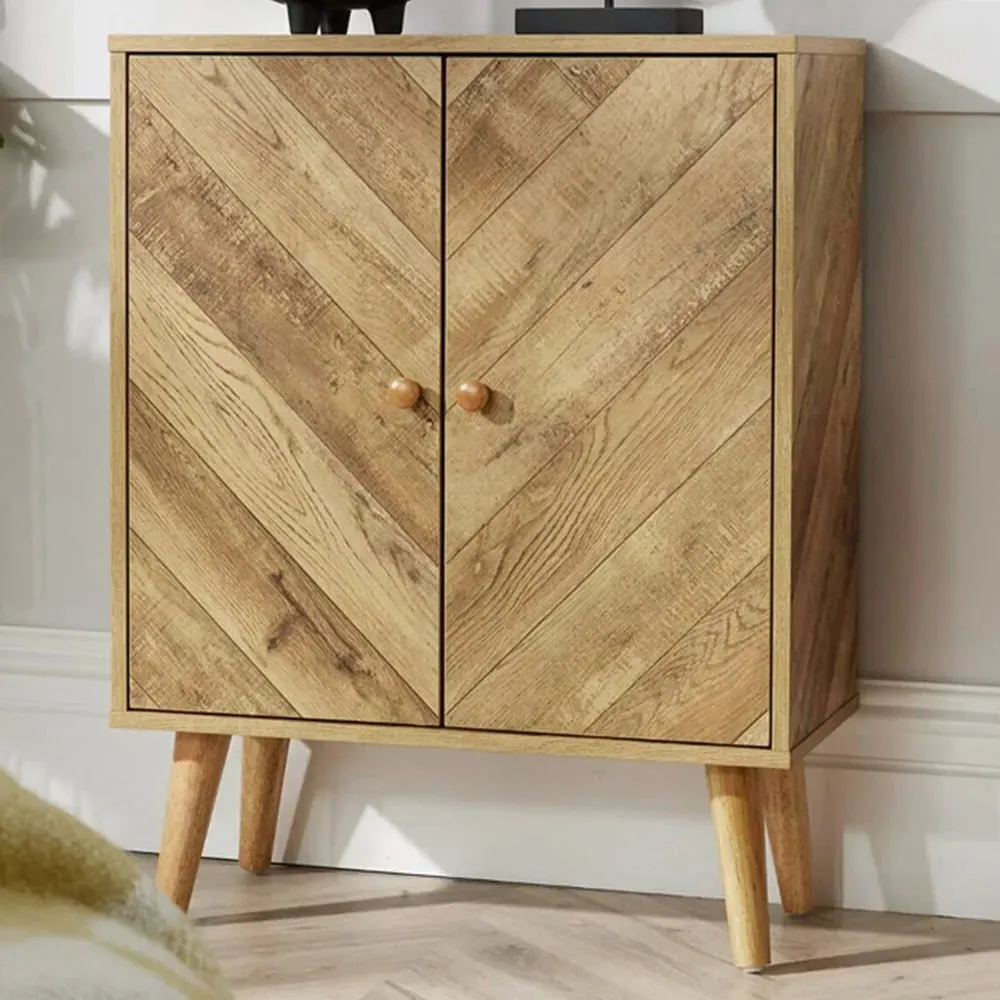 Dallas 2 Door Sideboard - Brown, Natural