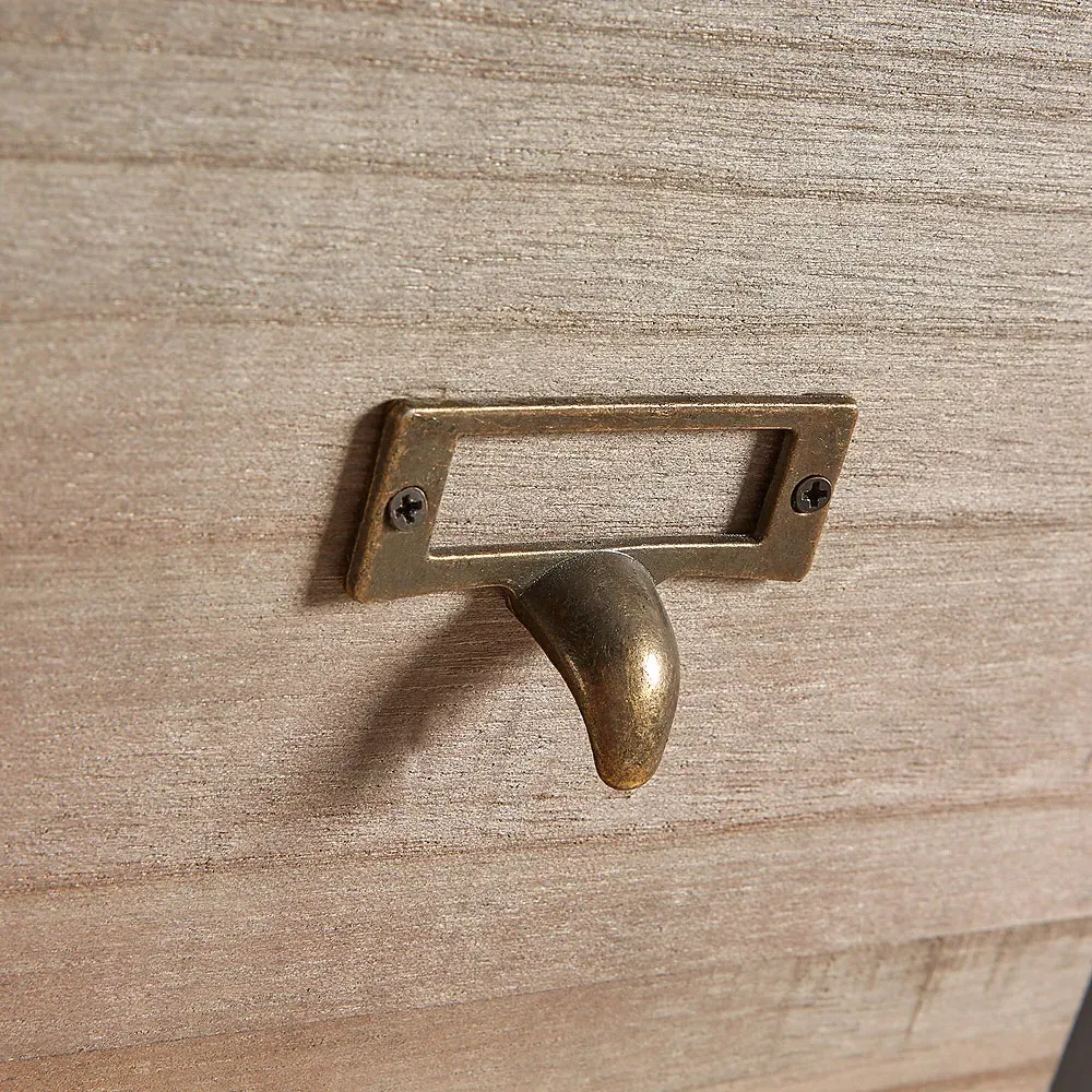 Derwent 3 Drawer Chest of Drawers - Brown, Wood