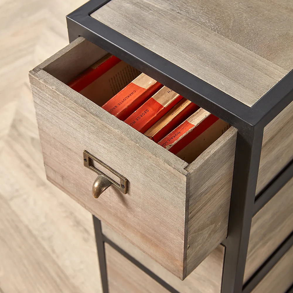 Derwent 3 Drawer Chest of Drawers - Brown, Wood