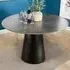 Grayson 4 Seater Round Dining Table - Grey