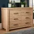 Huntingdon 6 Drawer Chest of Drawers - Brown