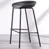 Jacob Bar Stool Set of 2 - Dark Grey