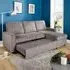 Kingston Corner Sofa with Pull Out Bed - Grey