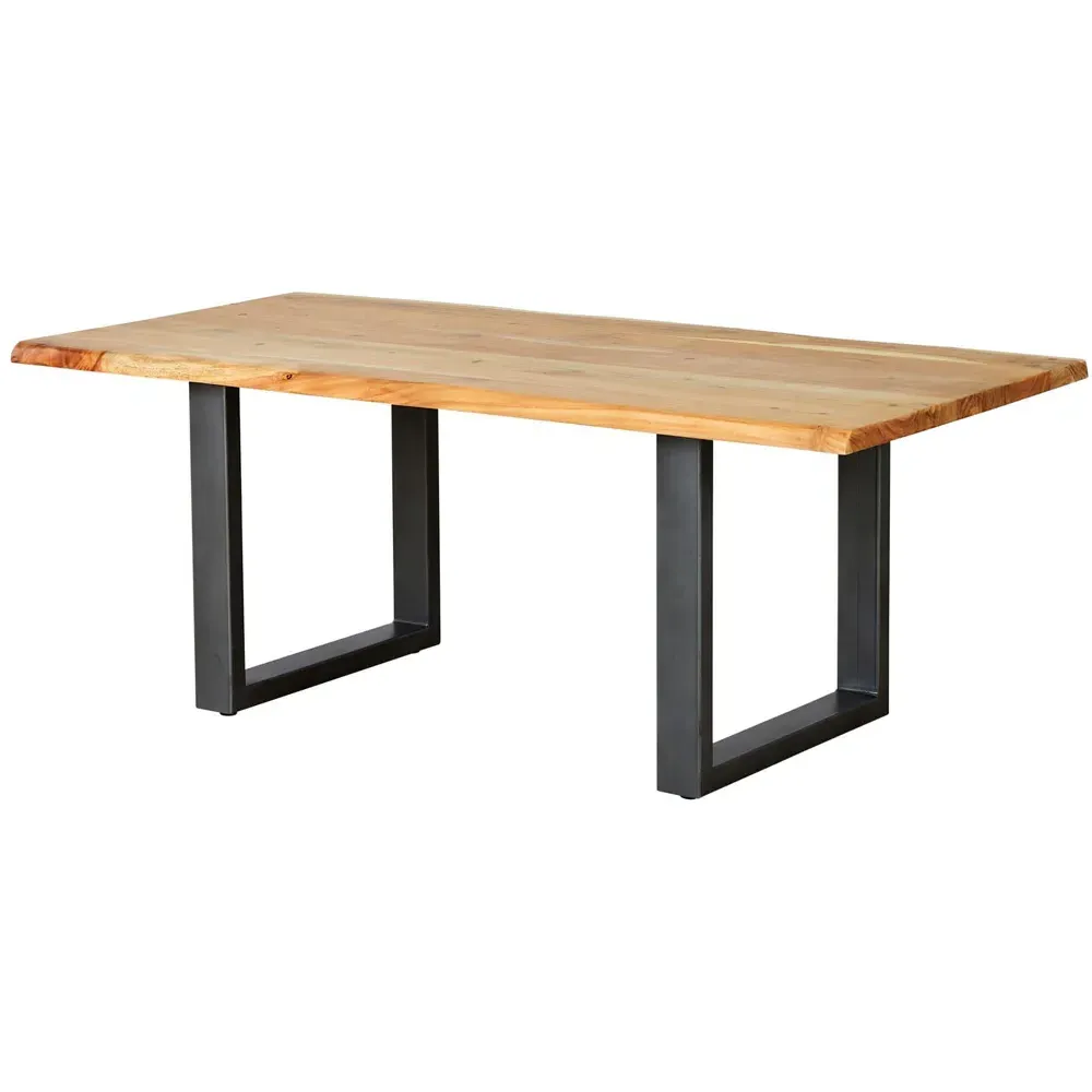 Live Edge Coffee Table - Multi, Acacia