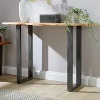 Live Edge Console Table - Multi, Acacia