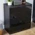 Lugano 4 Drawer Chest of Drawers - Black