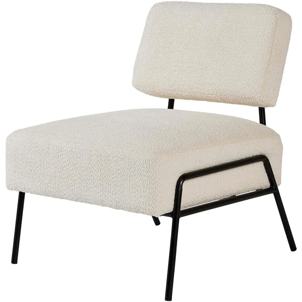 Montana Boucle Chair - Cream