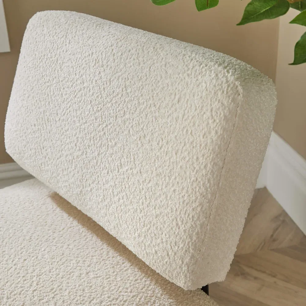 Montana Boucle Chair - Cream