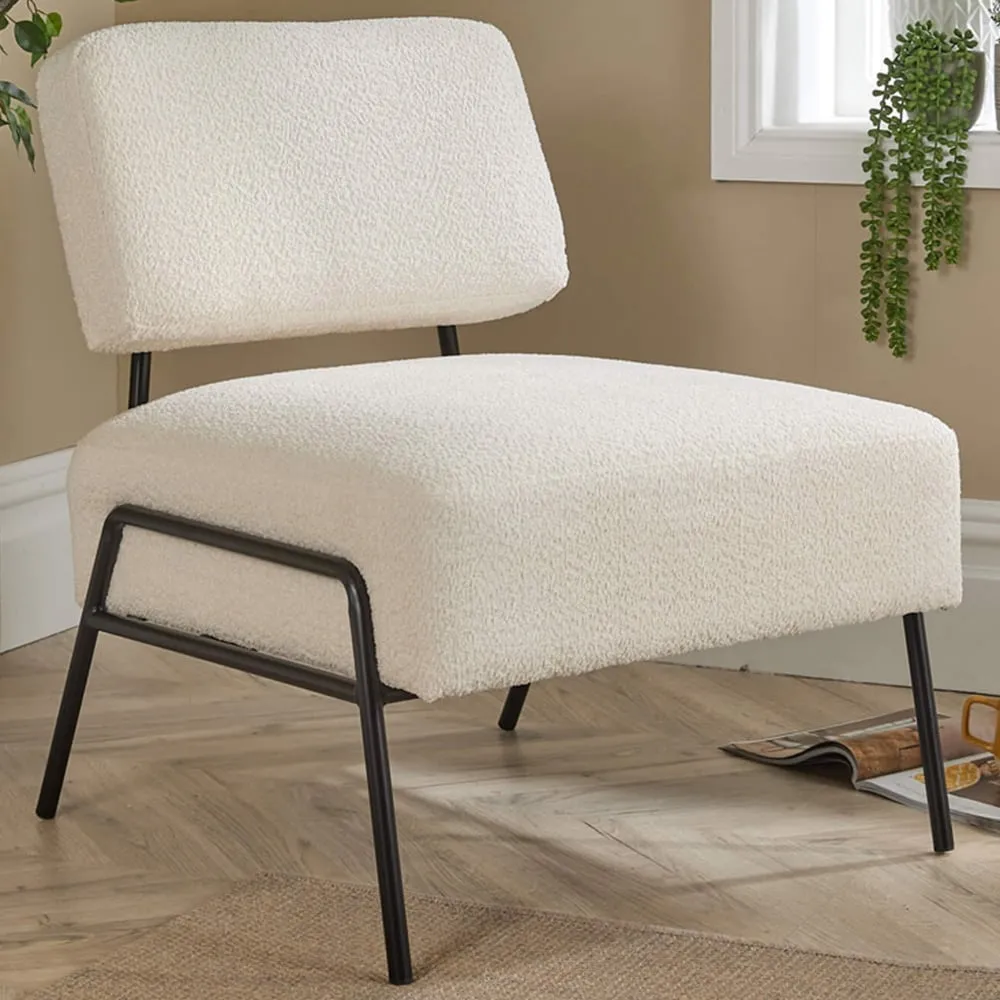 Montana Boucle Chair - Cream image