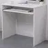 Newport Space Saving Office Desk with Keyboard Tray - White