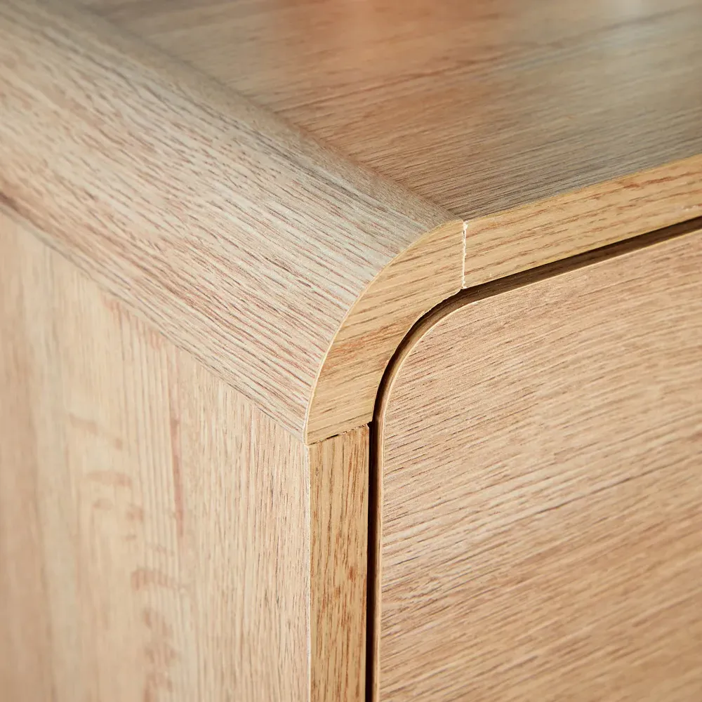 Nordic 4 Drawer Chest of Drawers - Brown, Oak