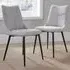 Odette Set of 2 Dining Chairs - Grey