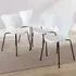 Penny Set of 4 Dining Chairs - White