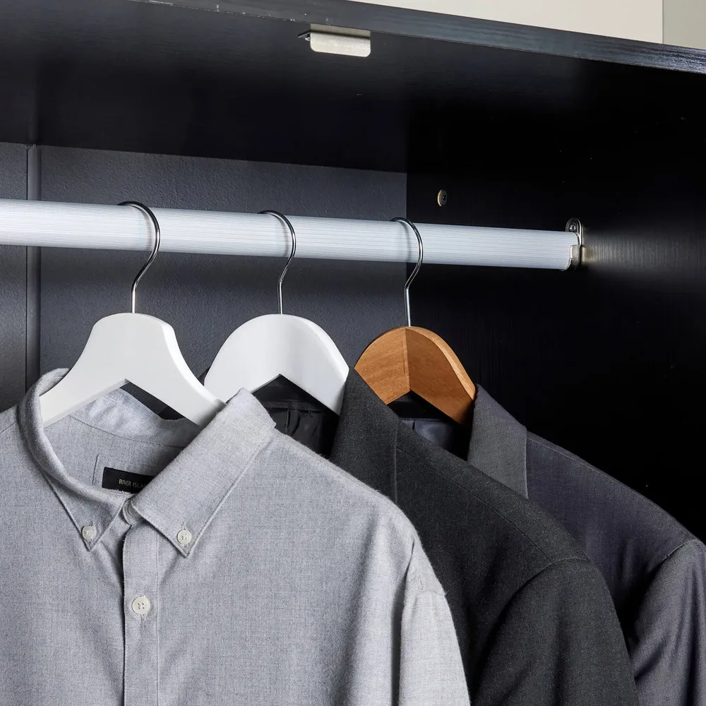 Phoenix 2 Door 3 Drawer Wardrobe - Black