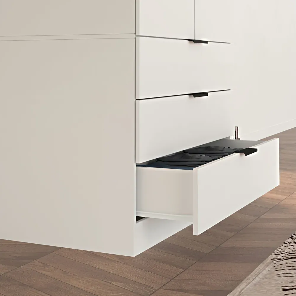 Phoenix 2 Door 3 Drawer Wardrobe - White