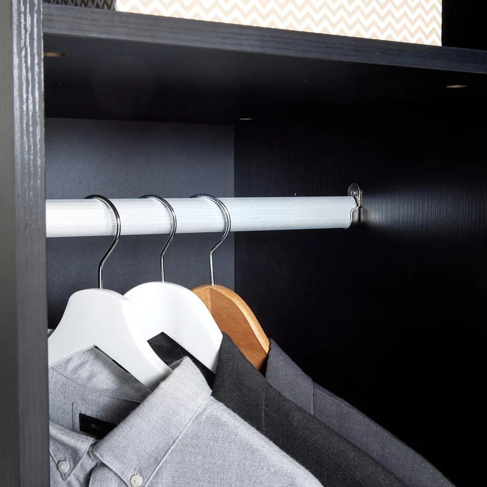 Phoenix Single Door Wardrobe - Black