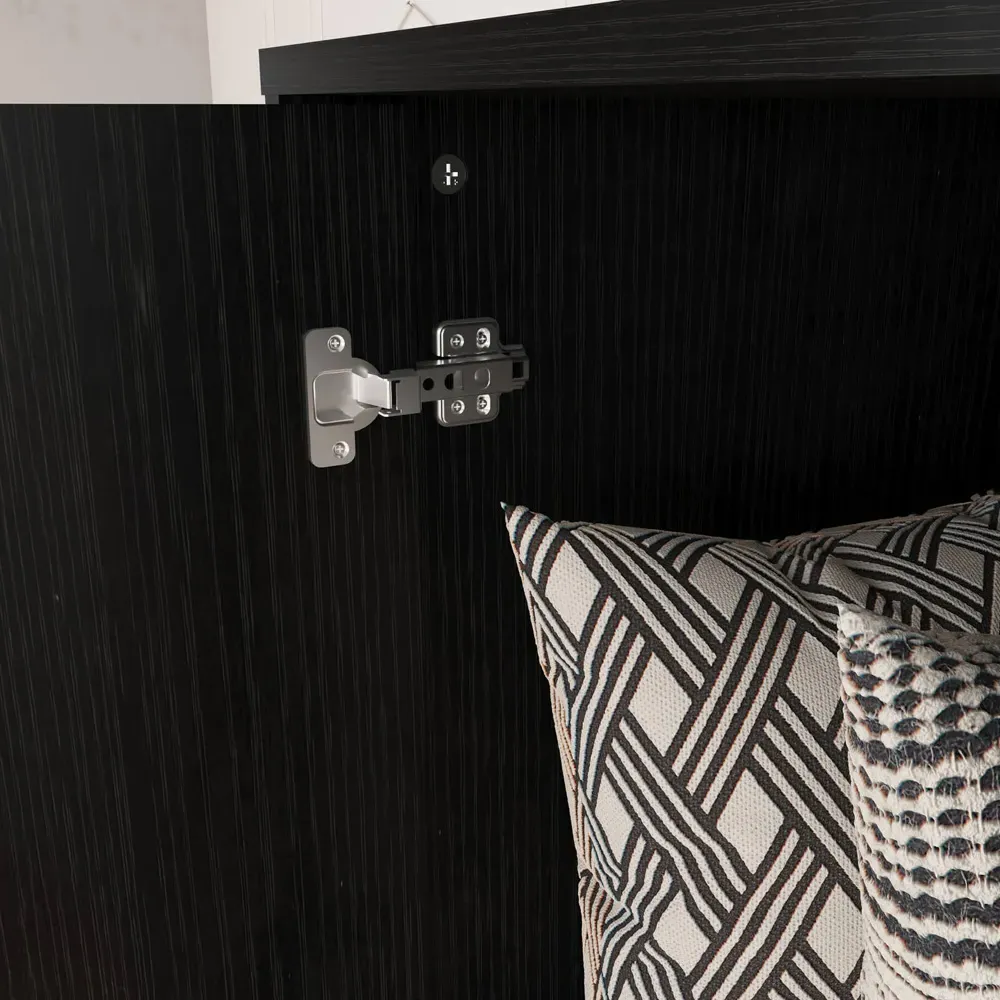 Phoenix Single Door Wardrobe - Black