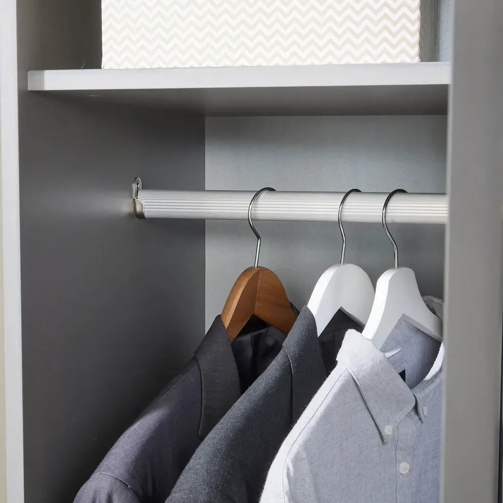 Phoenix Single Door Wardrobe - Grey