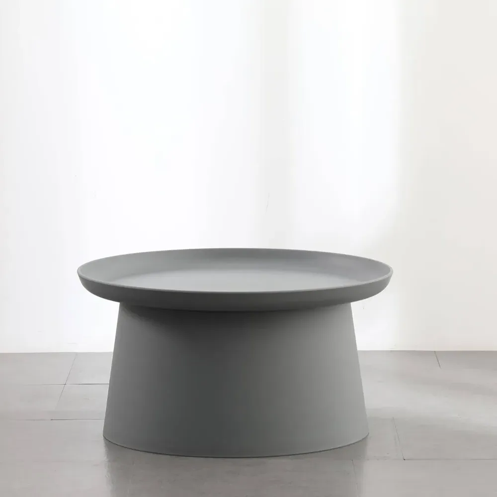 Round Side Table - Grey