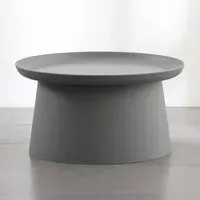 Round Side Table - Grey
