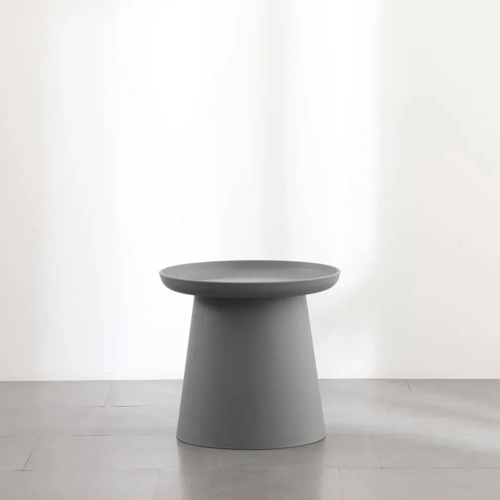 Round Side Table - Grey