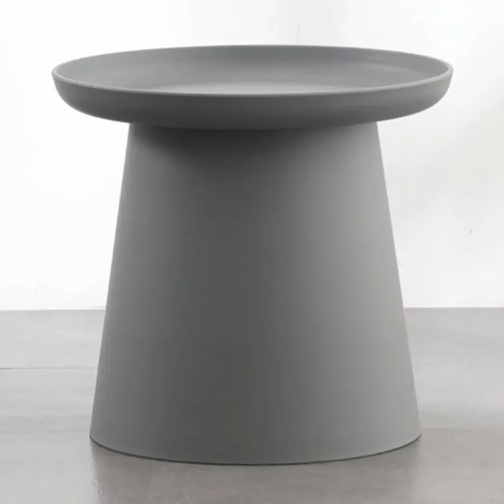 Round Side Table - Grey image