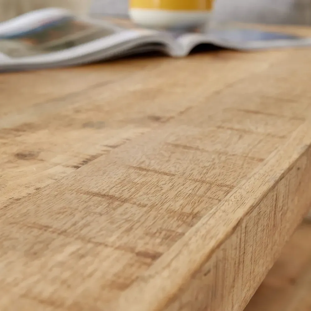 Summit Coffee Table with Storage - Brown, Mango Wood