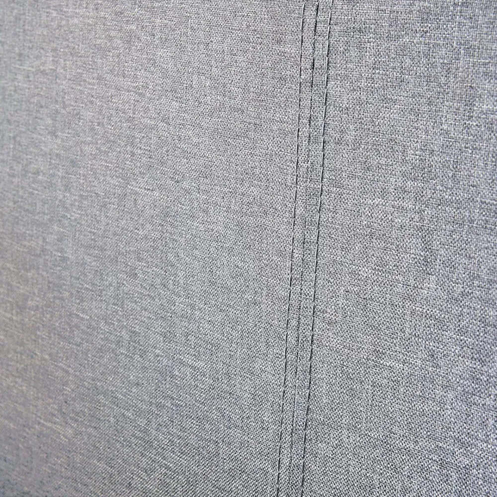 Single Ottoman Bed with Storage - Grey, Linen