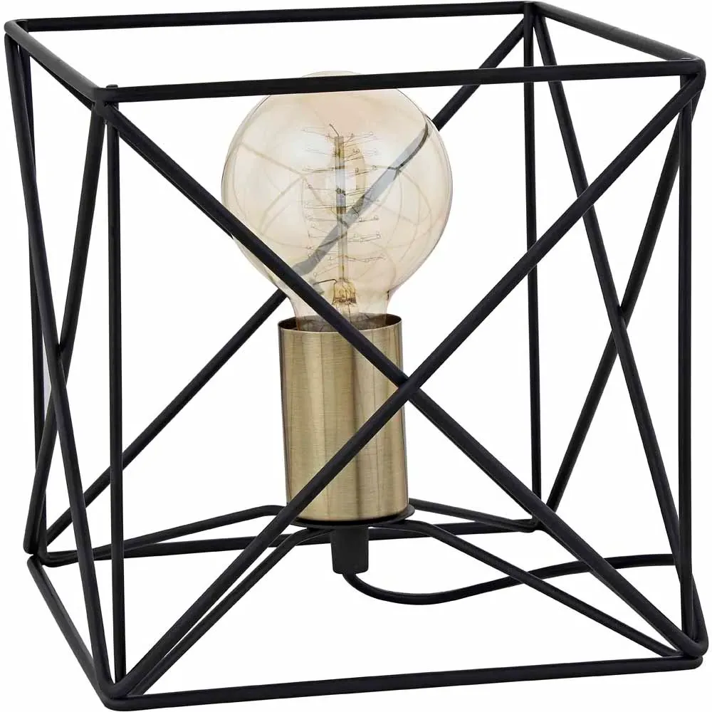 Geosphere Table Lamp - Black